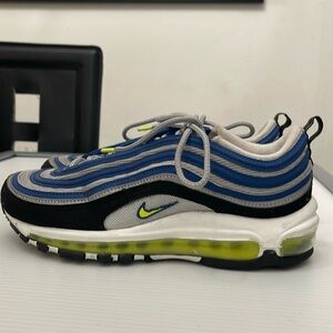 NIKE AIR MAX 97 OG ATLANTIC BLUE RUNNING SNEAKERS WOMENS SIZE 7.5